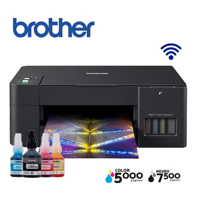 IMPRESORA BROTHER DCP-T420W MULTIFUNCION INYECCION TINTA COLOR